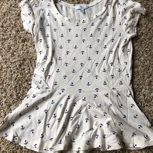 delia’s anchor shirt